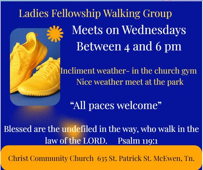 2138 ladies fellowship walking group